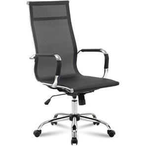 Офисное кресло Brabix Line EX-530 (хром, сетка, черное) 531846 в Бузулуке