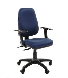 Кресло компьютерное CHAIRMAN 661 Ткань стандарт 15-03 синяя в Бузулуке