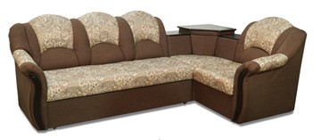 Угловой диван Соня-8 с полкой и креслом в Орске