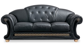 Раскладной диван Versace (3-х местный) black в Оренбурге