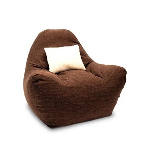 Кресло-мешок Эдем, рогожка орион, коричневый в Орске