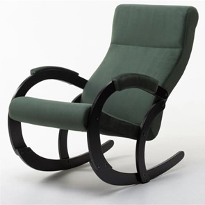 Кресло-качалка Корсика, ткань Amigo Green 34-Т-AG в Бузулуке