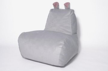 Кресло-мешок Бегемот серый в Бузулуке