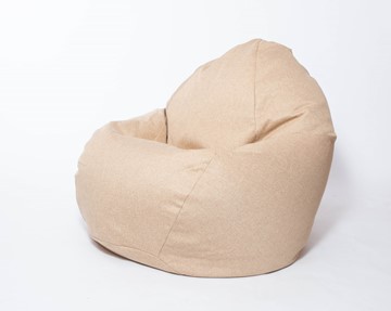 Кресло-мешок Макси, рогожка, 150х100, песочное в Орске