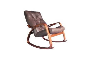 Кресло-качалка Гранд, замша шоколад в Бузулуке