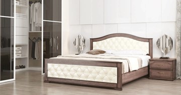 Кровать СВ-Стиль Стиль 3, 160х200, кожзам, с основанием в Бузулуке