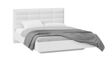 Мягкая кровать Агата тип 1 (Белый) в Орске