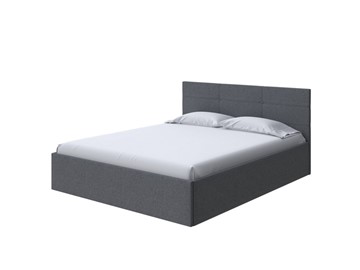 Кровать односпальная Vector Plus 90х200, Рогожка (Savana Grey (серый)) в Орске