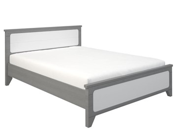 Кровать полутороспальная Соня 1200, Серый/Белый в Орске