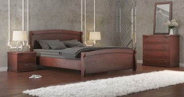 Кровать двуспальная СВ-Стиль Магнат 160*200 с основанием в Бузулуке