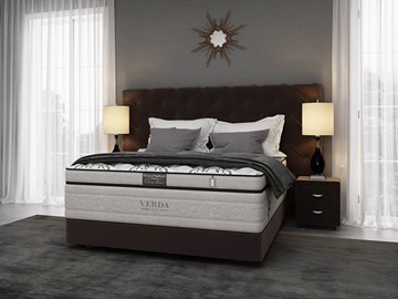 Двуспальная кровать Style/Podium M 160х200, Флок (Велсофт Спелая слива) в Орске