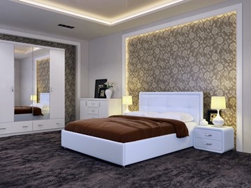 Кровать 2-х спальная Релакс Adele размер 160*200 с основанием в Орске