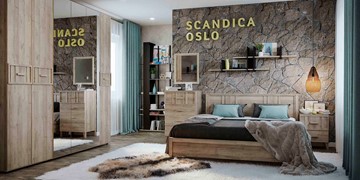 Набор мебели для спальни SCANDICA OSLO №1 в Бузулуке