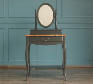 Косметический столик Leontina с зеркалом (ST9321BLK) Черный в Бузулуке