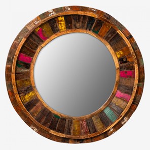 Зеркало навесное Myloft Маниша круглое в Бузулуке