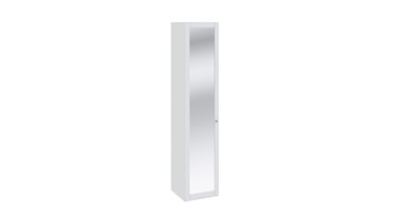 Шкаф для белья Ривьера с зеркалом СМ 241.21.001 (Белый) в Орске