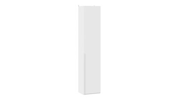 Шкаф для белья Порто (366) СМ-393.07.211 (Белый жемчуг/Белый софт) в Бузулуке