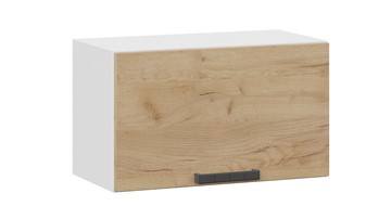 Кухонный навесной шкаф Детройт 1В6Г (Белый/Дуб Крафт золотой) в Орске