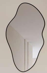 Круглое зеркало Абстракция с кантом в Бузулуке