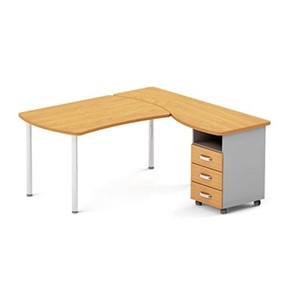 Угловой письменный стол Boston DIR-200 (металлический каркас) в Орске