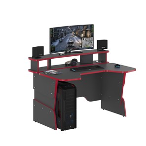 Компьютерный стол SKILLL STG 1390,  Антрацит/ Красный в Орске