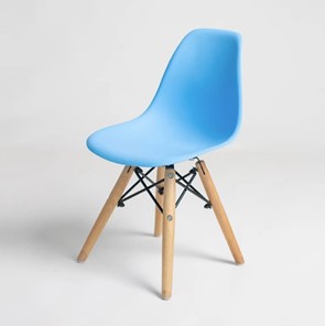 Детский стул DSL 110 K Wood (голубой) в Бузулуке