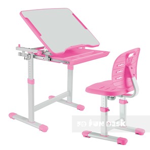 Парта растущая и стул Piccolino III Pink в Бузулуке