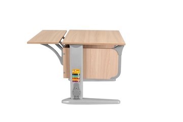 Детский стол-трансформер 6/60 (СУТ.47) + Polka_z 6/600 Ясень/серый/серый в Бузулуке