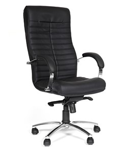 Офисное кресло CHAIRMAN 480 Экокожа премиум черная в Бузулуке