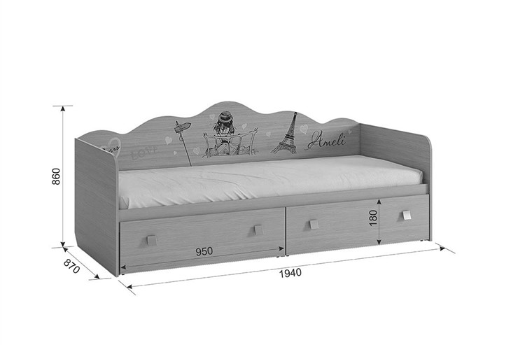 Детская кровать-софа Амели в Орске - изображение 2