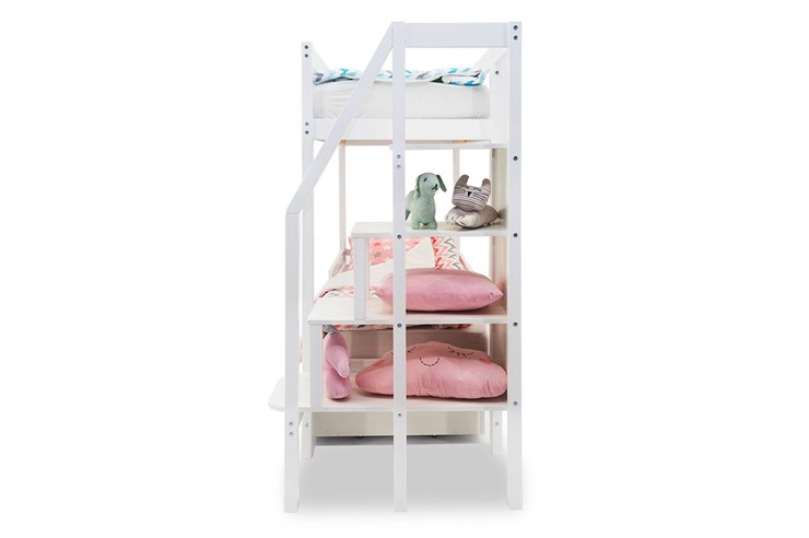 Детская двухъярусная кровать Svogen белый в Бузулуке - изображение 7