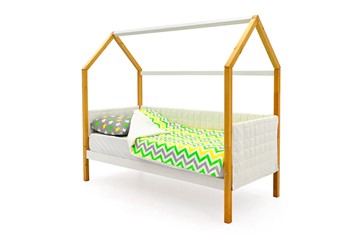 Кровать-домик в детскую «Svogen белая-дерево» мягкая в Бузулуке