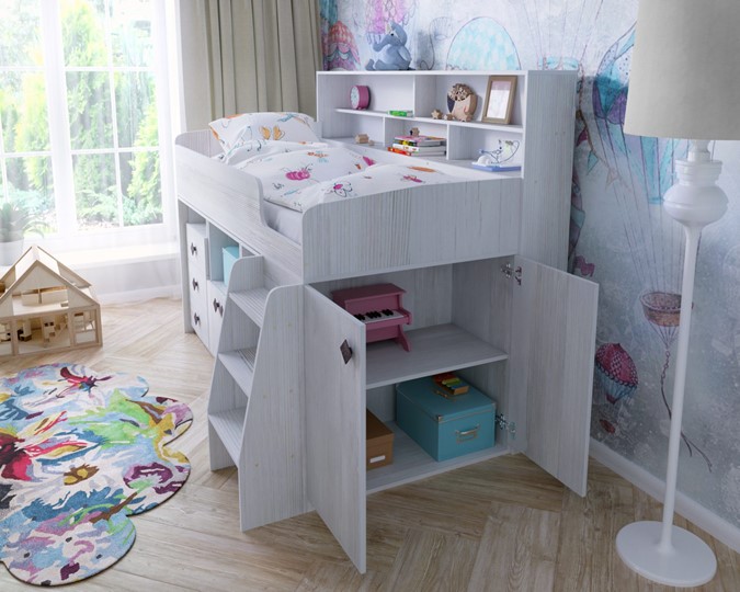 Кровать-чердак в детскую Малыш-5, цвет Винтерберг в Бузулуке - изображение 6