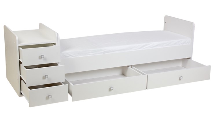 Кровать детская Фея 1100 Белый в Бузулуке - изображение 9