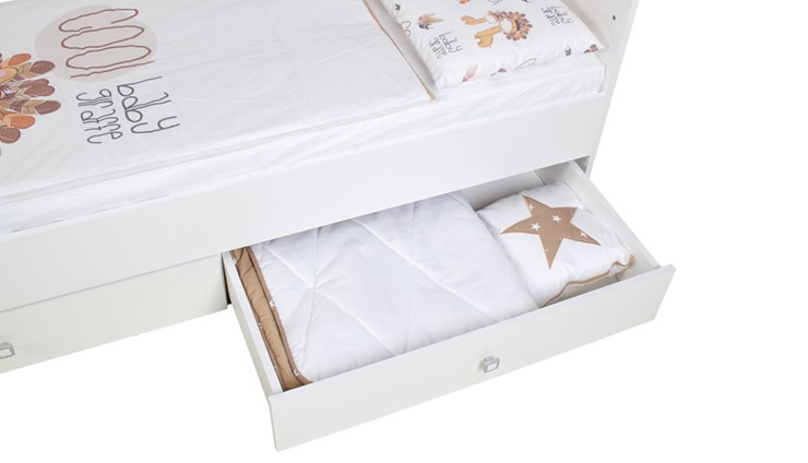 Кровать детская Фея 1100 Белый в Бузулуке - изображение 10