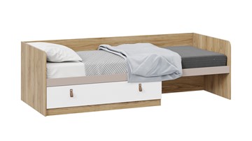 Кроватка Марвин ТД-345.12.01 (Глиняный серый/Белый/Яблоня Беллуно) в Бузулуке
