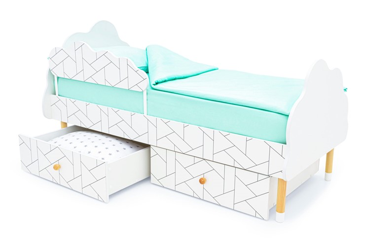 Кровать детская Stumpa Облако "Мозаика" в Бузулуке - изображение 4