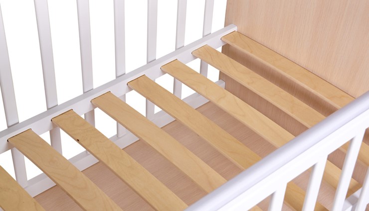 Детская кроватка Фея 750 Дуб пастельный-белый в Орске - изображение 7