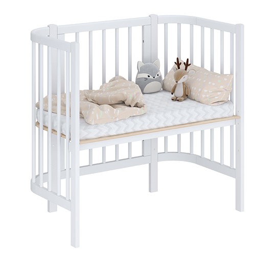 Приставная кровать POLINI Kids Simple 105 Белый в Бузулуке - изображение 1