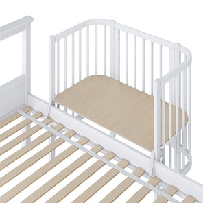 Приставная кровать POLINI Kids Simple 105 Белый в Бузулуке - предосмотр 2
