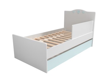 Кровать в детскую с ящиком и ограничителем НМ 041.07 «Лилу/Птички» в Орске