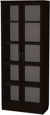 Шкаф двухдверный 218, цвет Венге в Орске - изображение