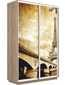 Шкаф 2-дверный Экспресс 1200x450x2200, Париж/дуб сонома в Орске