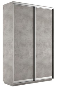 Шкаф 2-дверный Экспресс (ДСП) 1200х450х2400, бетон в Орске