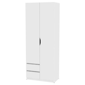 Шкаф 2-дверный Мальта H201, Белый в Орске - предосмотр