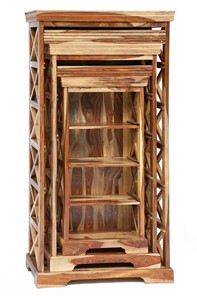 Шкафы для книг Бомбей - 0761A (набор 3 шт.) палисандр, натуральный (natural) арт.10047 в Бузулуке
