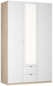 Шкаф 3-дверный Реал распашной (R-198х135х45-2-TR-М), с зеркалом в Бузулуке - предосмотр