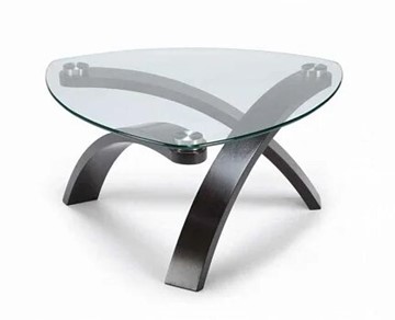 Стеклянный столик Гурон 3 (венге структура) в Орске