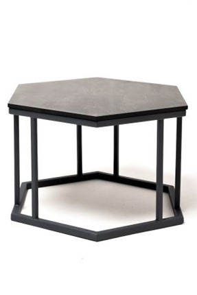 Интерьерный стол Женева  цвет серый гранит Артикул: RC658-50-50-4sis в Орске - изображение