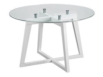 Стеклянный столик Рилле-445 (белый) в Бузулуке